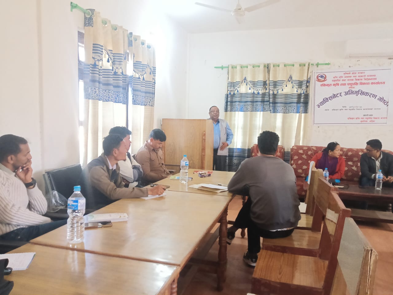 भ्याक्सिनेटर अभिमुखीकरण गोष्ठी